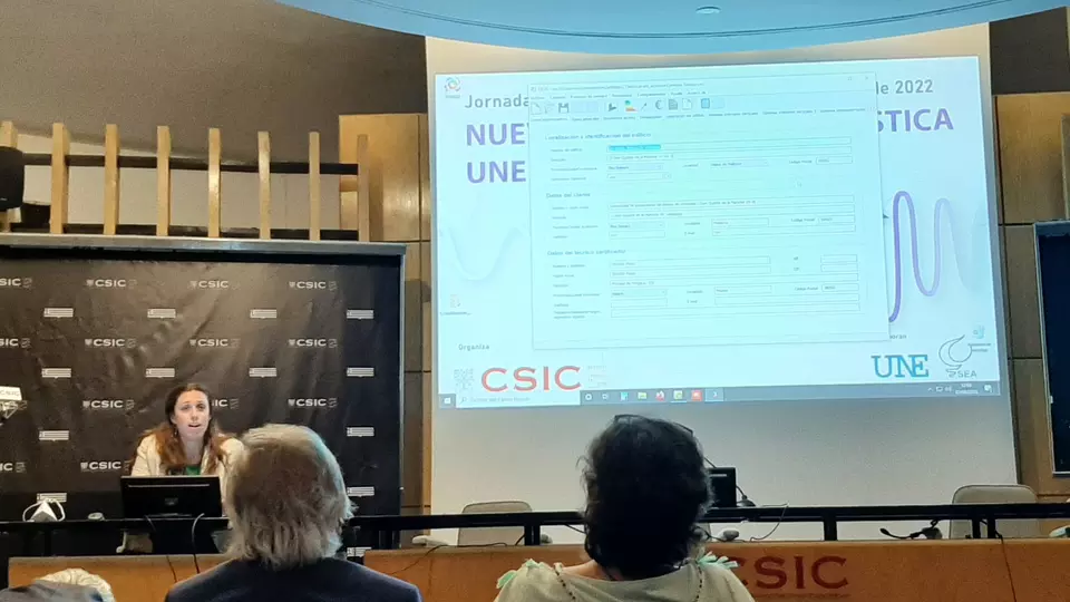 Penélope González durante su intervención - 1