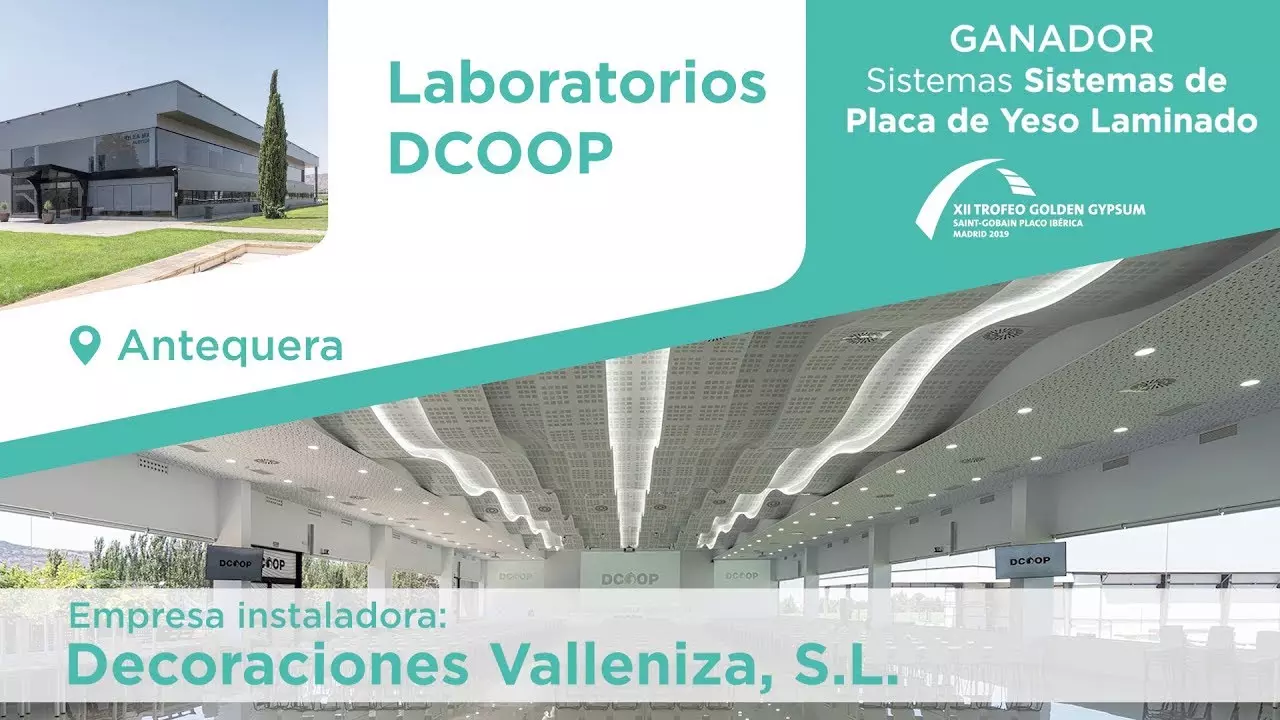 XII Trofeo Golden Gypsum - Ganador categoría Sistemas Placa de Yeso Laminado thumbnail