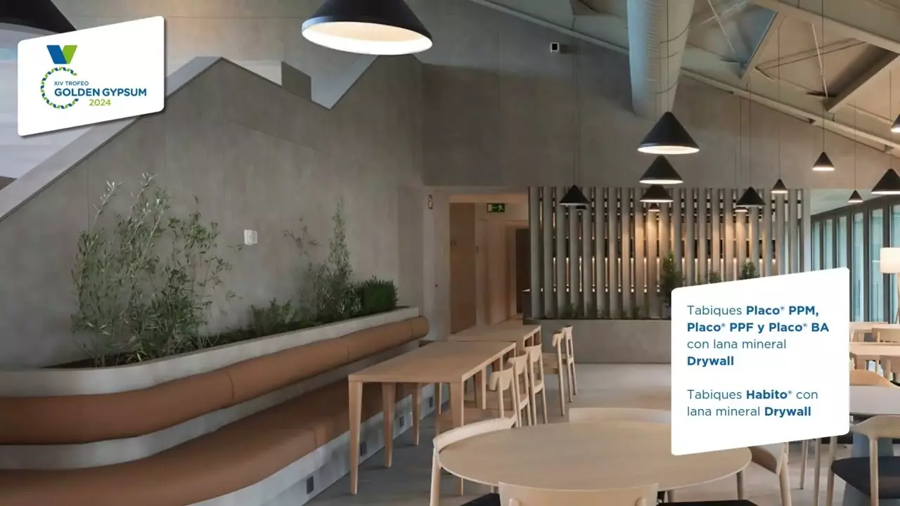 XIV TROFEO GOLDEN GYPSUM - CATEGORÍA OFICINAS Y EDIFICIOS PÚBLICOS - NUEVA SEDE SIMÓN thumbnail
