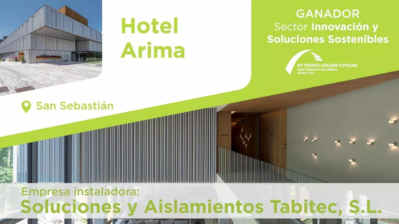 XII Trofeo Golden Gypsum - Ganador categoría Innovación y Soluciones Sostenibles thumbnail