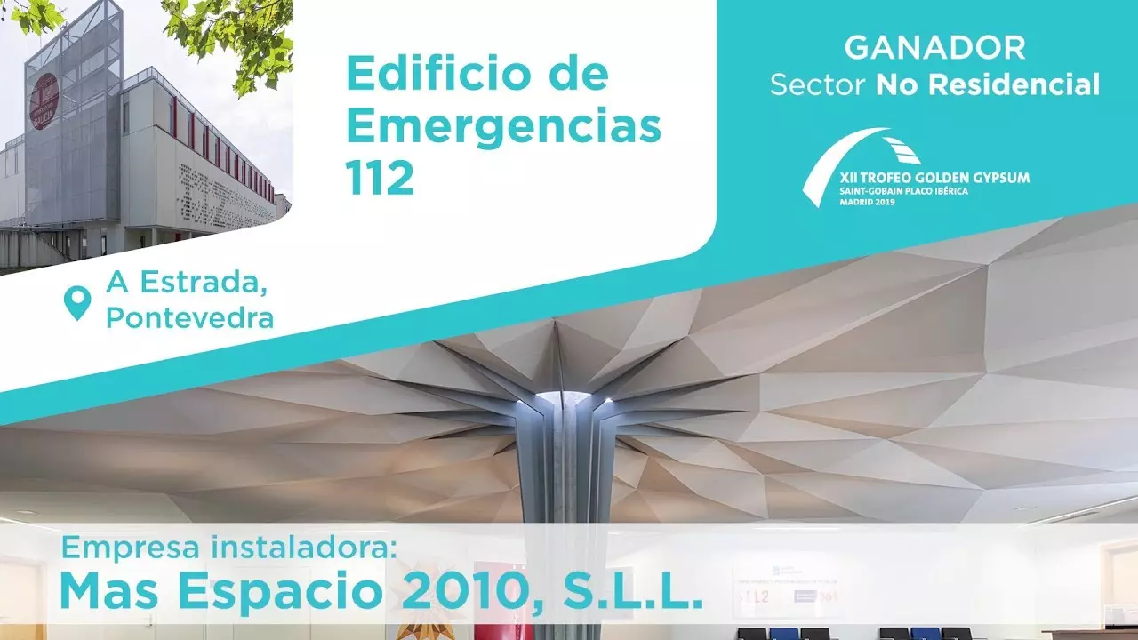 XII Trofeo Golden Gypsum - Ganador categoría Sector No Residencial thumbnail